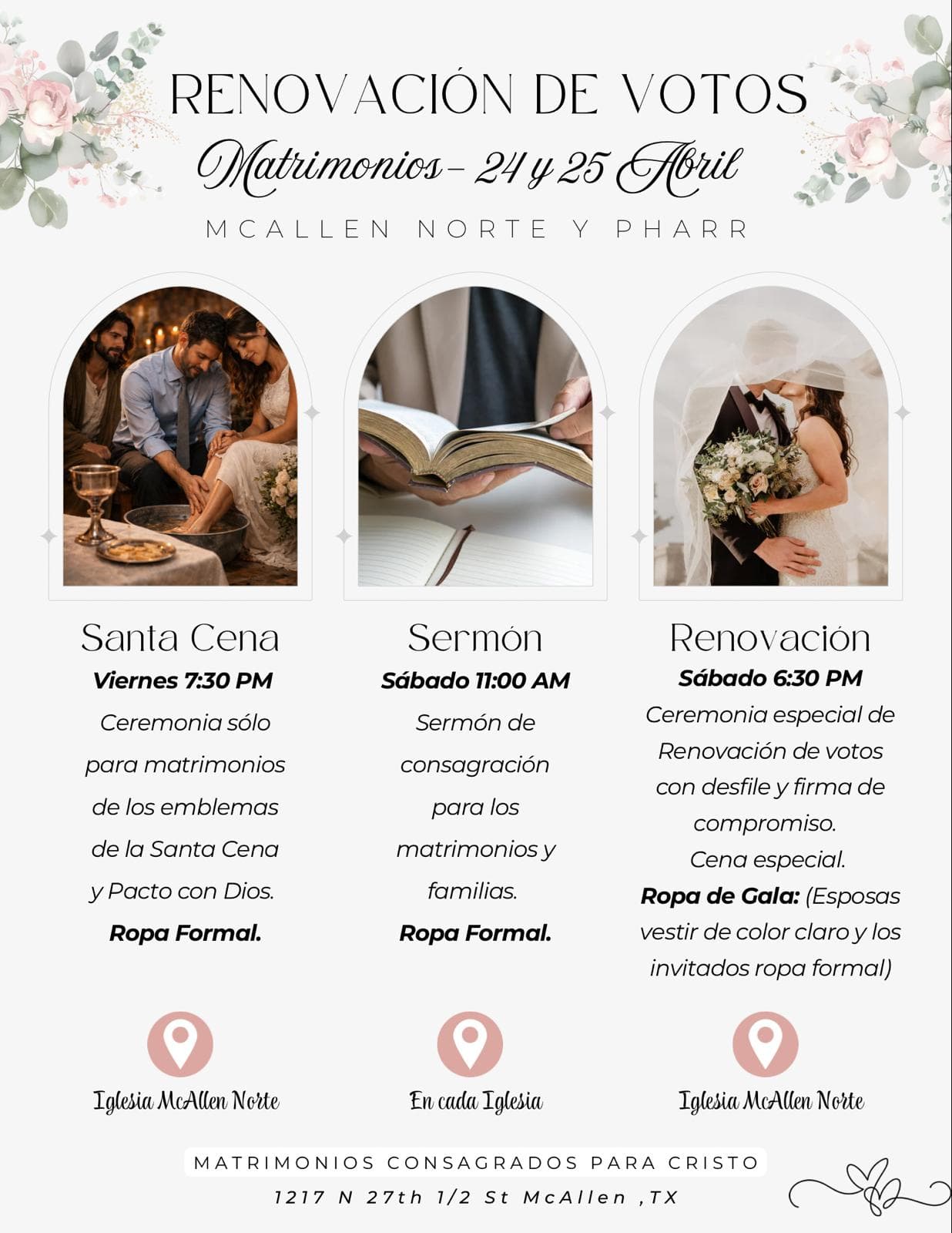 Vow Renewal — Married Couples